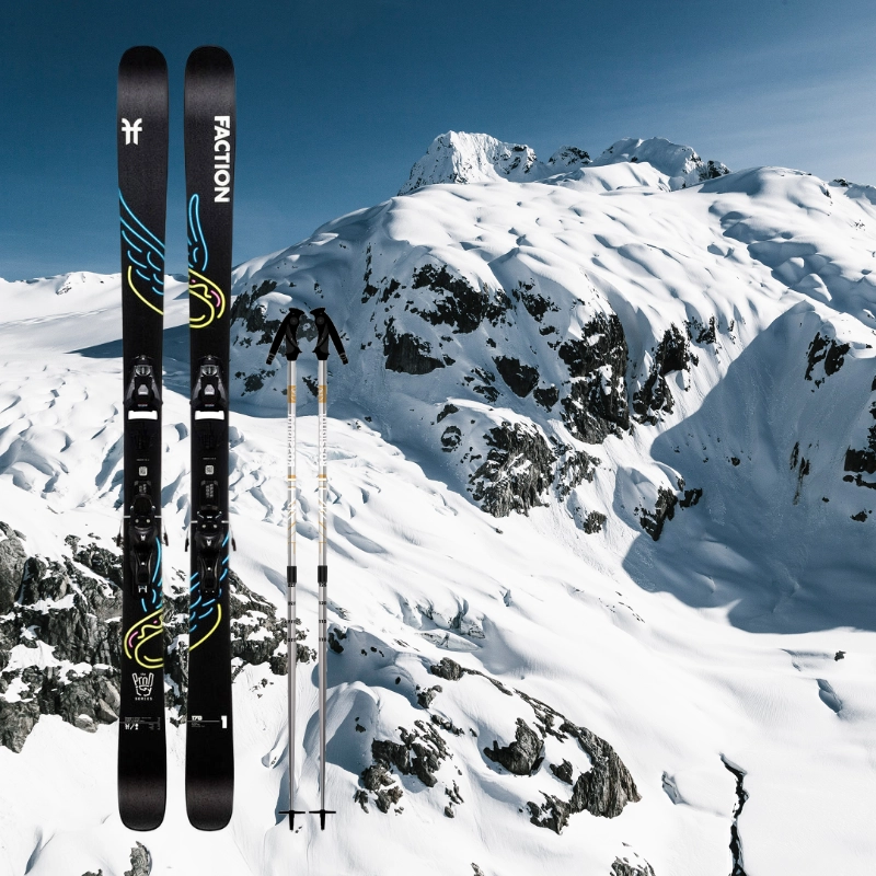 Ski homme noir