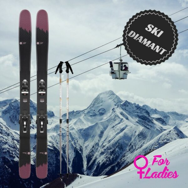 Ski diamant femme