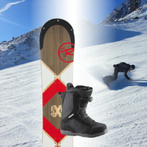 Packs snowboard